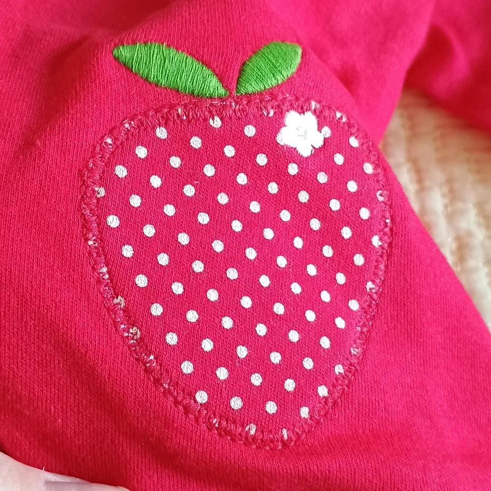 🆕 Gymboree Adorable Strawberry Hoodie